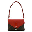 LOUIS VUITTON Saint Michel Monogram Epi Shoulder Bag Coquelicot