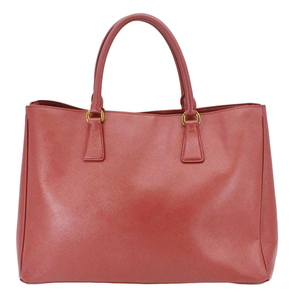 PRADA Lux Open Saffiano Leather Tote Bag Red