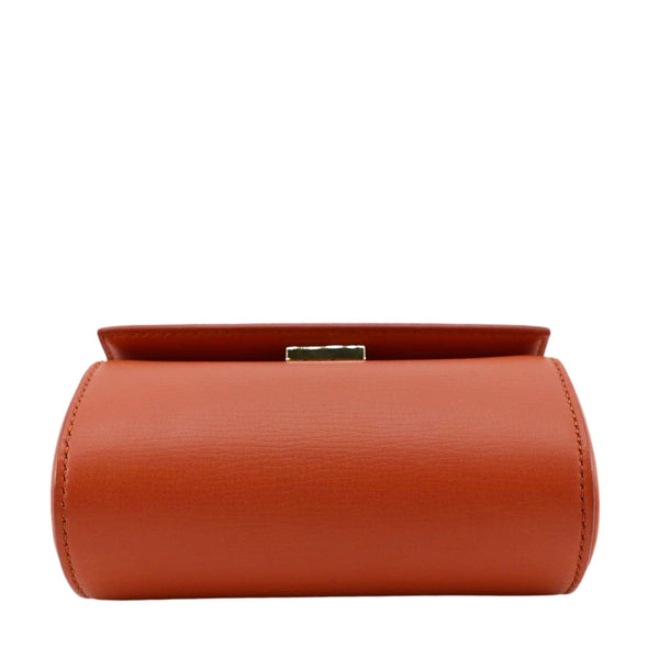 GIVENCHY Pandora Box Mini Leather Chain Shoulder Bag Orange