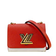 LOUIS VUITTON Twist PM Epi Leather Crossbody Bag Bicolor