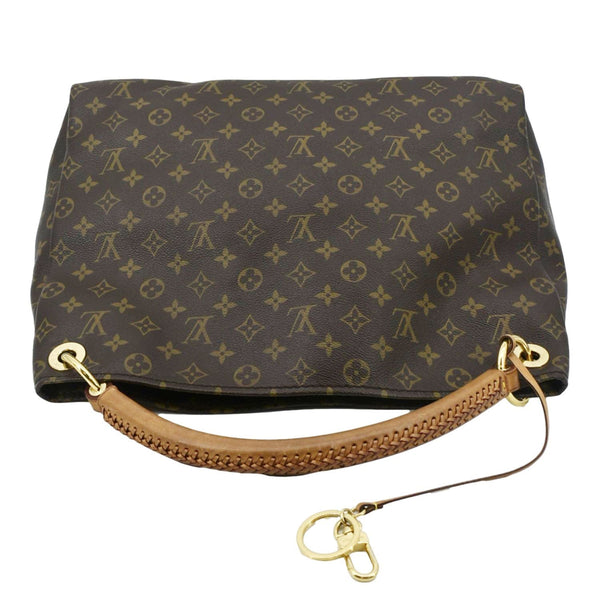 LOUIS VUITTON  Artsy MM Monogram Canvas Hobo Bag Brown