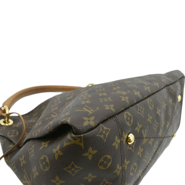 LOUIS VUITTON  Artsy MM Monogram Canvas Hobo Bag Brown