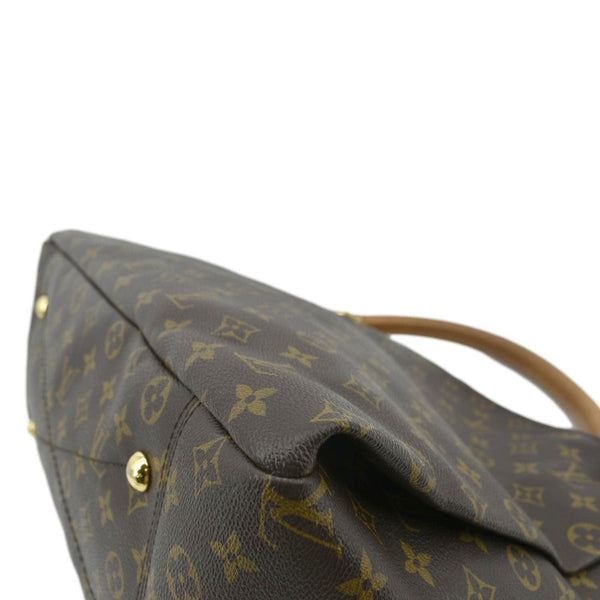 LOUIS VUITTON  Artsy MM Monogram Canvas Hobo Bag Brown