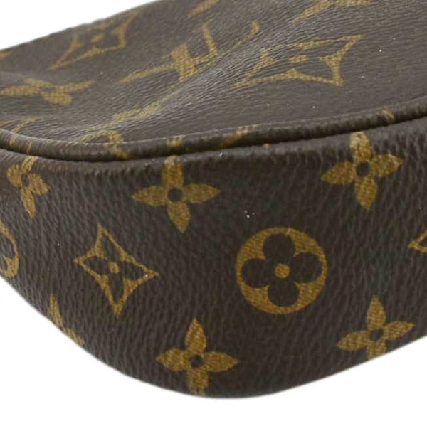 LOUIS VUITTON Multi Pochette Accessoires Monogram Canvas Crossbody Bag Olive