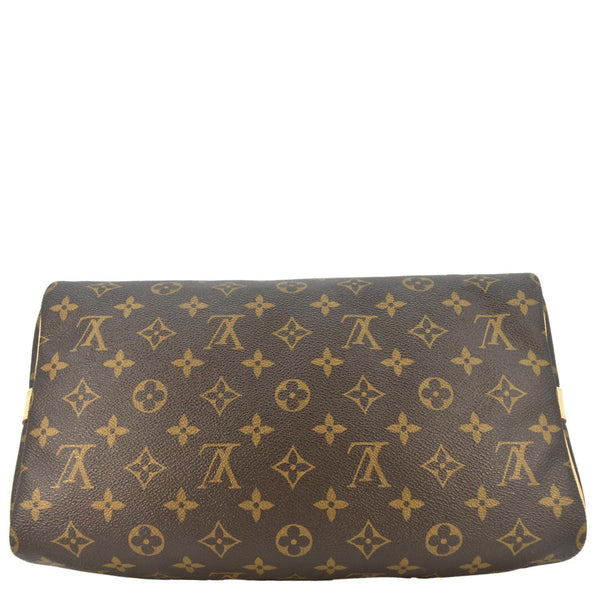 LOUIS VUITTON Speedy 30 Bandouliere Monogram Canvas Crossbody Bag Brown