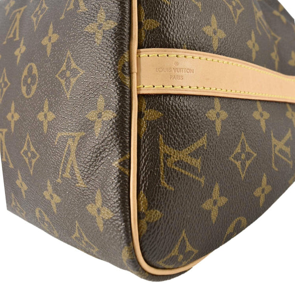 LOUIS VUITTON Speedy 30 Bandouliere Monogram Canvas Crossbody Bag Brown