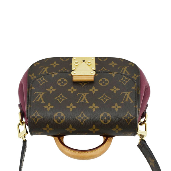 LOUIS VUITTON Eden Monogram Canvas Shoulder Bag Brown