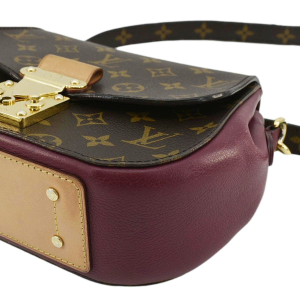 LOUIS VUITTON Eden Monogram Canvas Shoulder Bag Brown