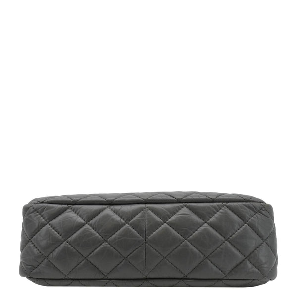 CHANEL Reissue Large Quilted Leather Camera Shoulder Bag Grey