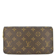 LOUIS VUITTON Monogram Canvas Zippy Wallet Brown