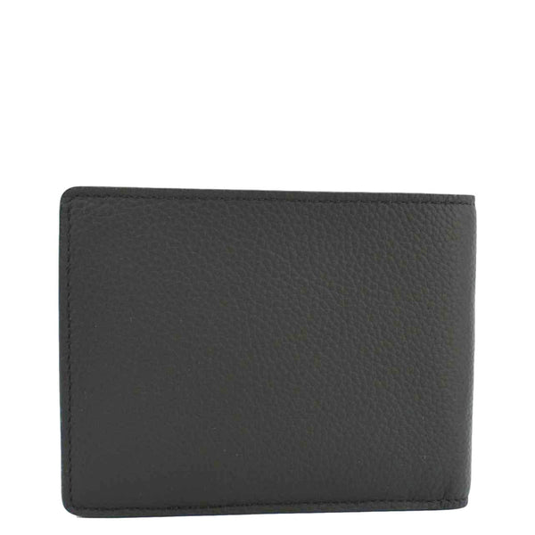 LOUIS VUITTON Multiple Aerogram Grained Calf Leather Wallet Black