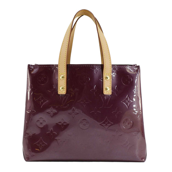 LOUIS VUITTON Reade PM Monogram Vernis Tote Bag Violet