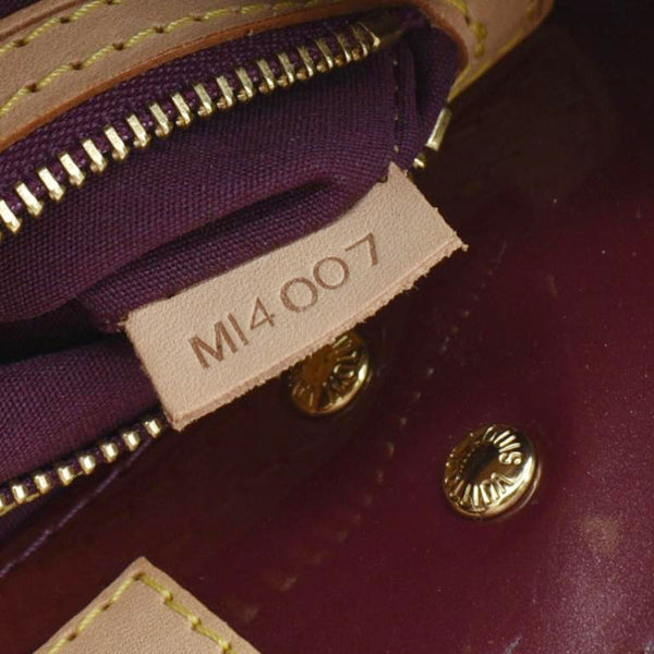 LOUIS VUITTON Reade PM Monogram Vernis Tote Bag Violet