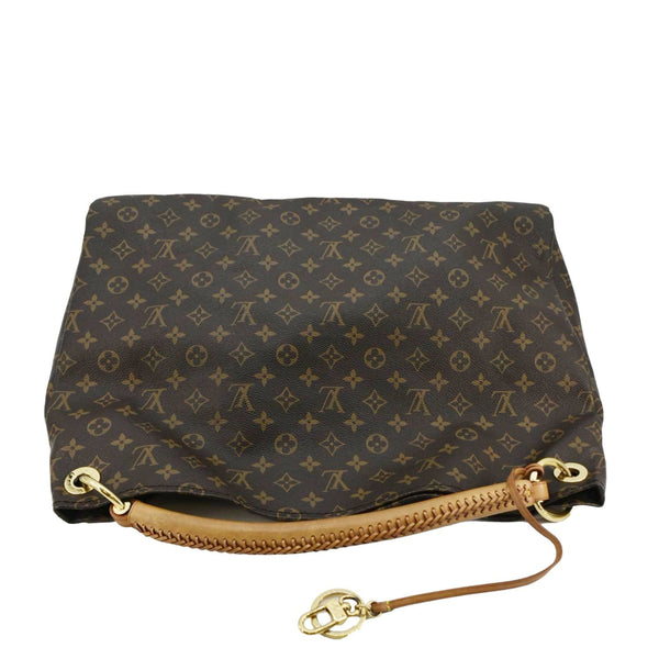 LOUIS VUITTON Artsy GM Monogram Canvas Hobo Bag Brown