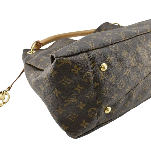 LOUIS VUITTON Artsy GM Monogram Canvas Hobo Bag Brown