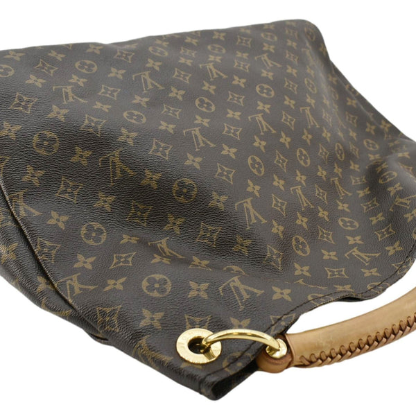 LOUIS VUITTON Artsy GM Monogram Canvas Hobo Bag Brown