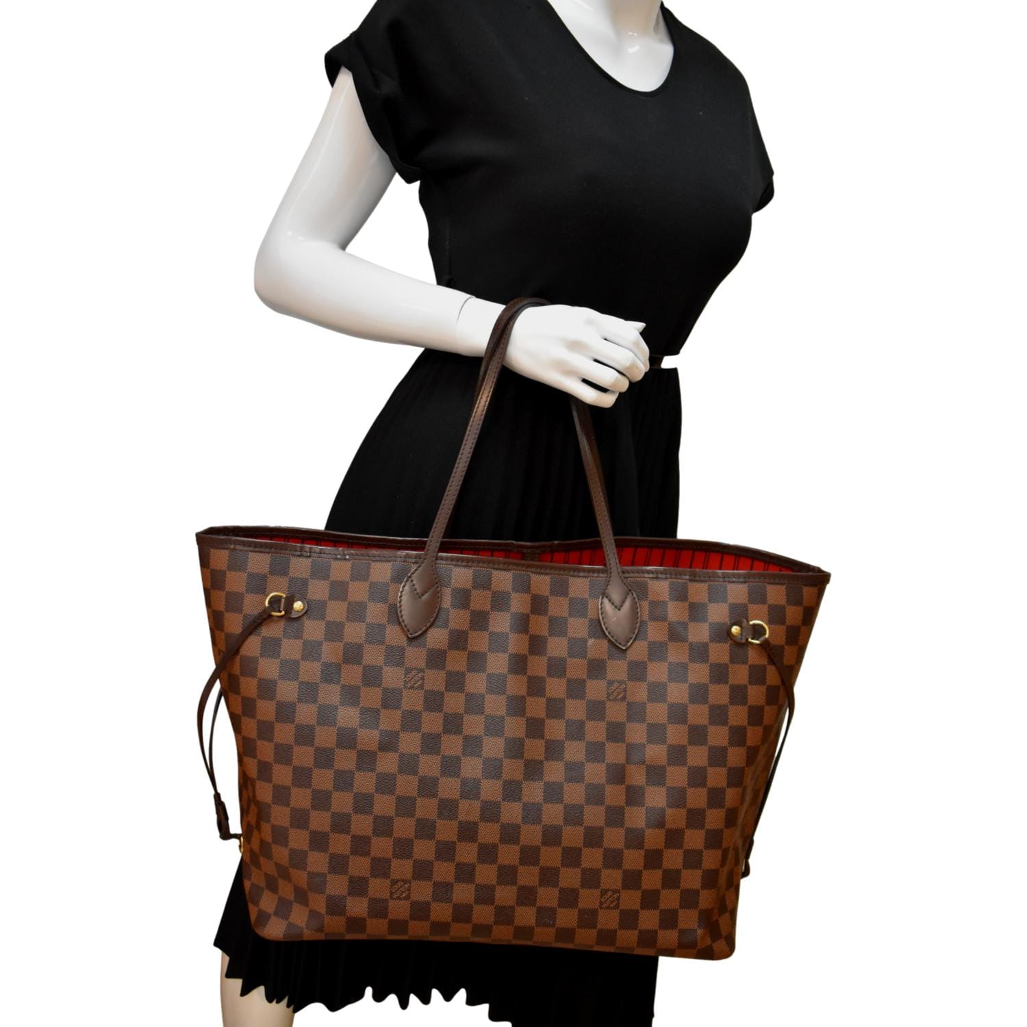 Neverfull MM Damier Ebene - Women - Handbags