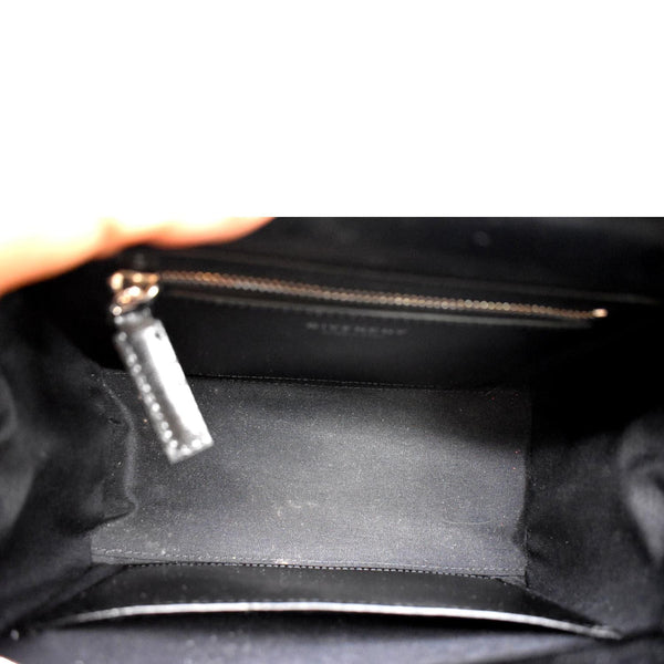 GIVENCHY Antigona Mini Leather Shoulder Bag Black