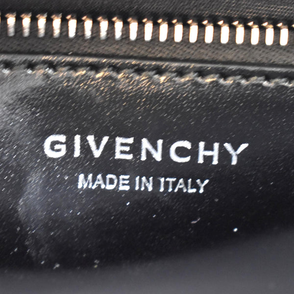 GIVENCHY Antigona Mini Leather Shoulder Bag Black