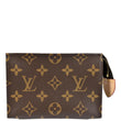 LOUIS VUITTON Toiletry 15 Monogram Canvas Cosmetics Pouch Brown