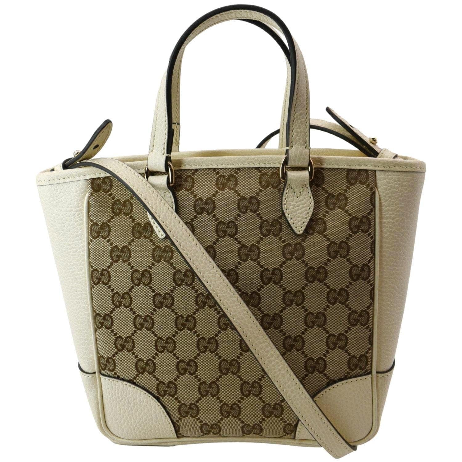 Gucci Bree Small GG Canvas Tote Bag, Brown