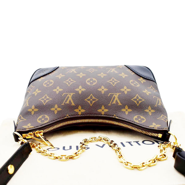 LOUIS VUITTON Boulogne NM Monogram Canvas Shoulder Bag Brown