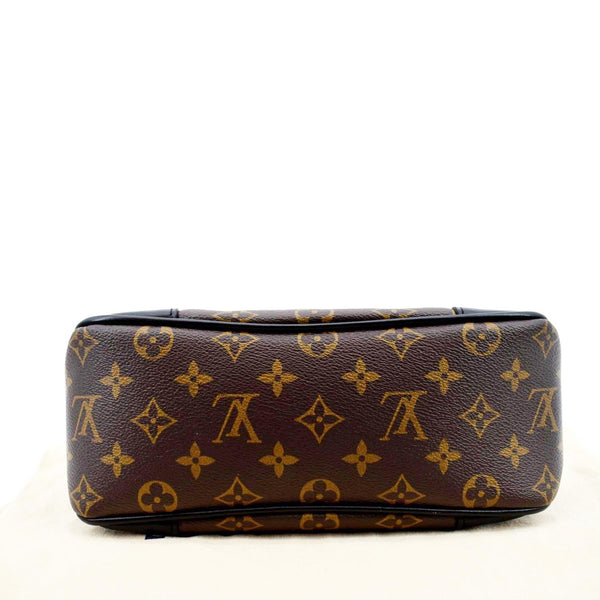 LOUIS VUITTON Boulogne NM Monogram Canvas Shoulder Bag Brown