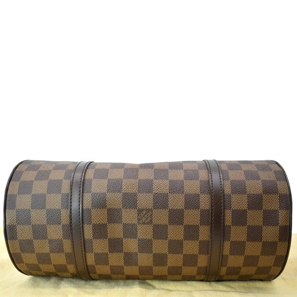 LOUIS VUITTON Papillon Damier Ebene Shoulder Bag Brown