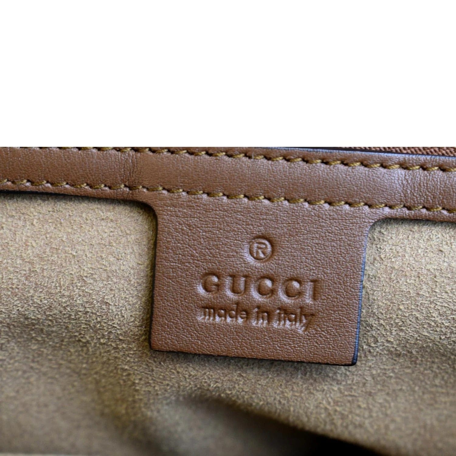 Brown Gucci GG Supreme Bamboo Padlock Satchel – Designer Revival