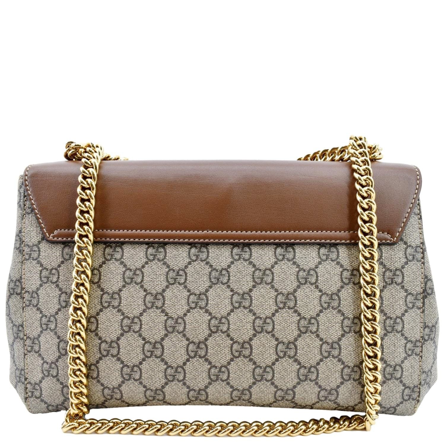 Gucci - Padlock GG supreme fabric handbag Beige - The Corner