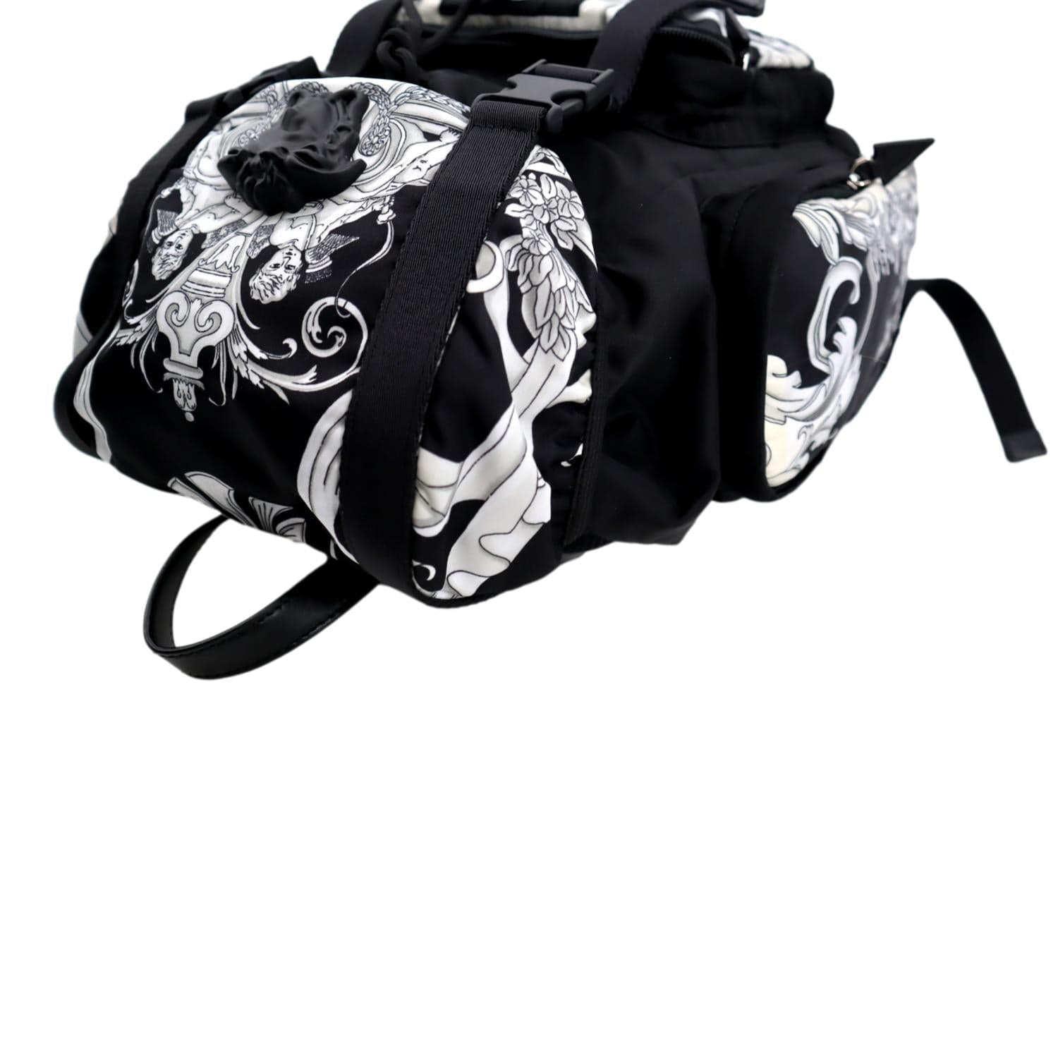 Versace Medusa Renaissance-Print Nylon Tote Bag
