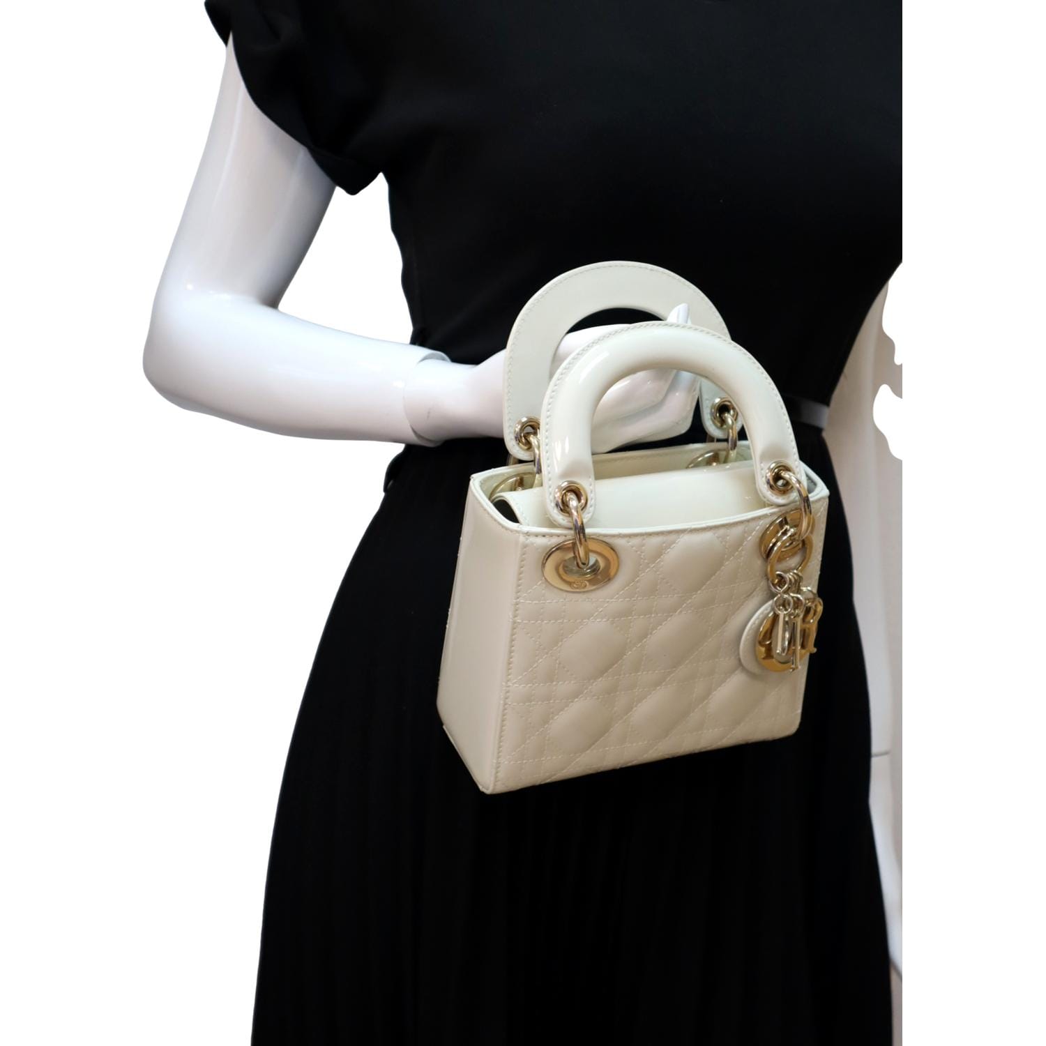 Christian Dior Mini Cannage Lady Bag