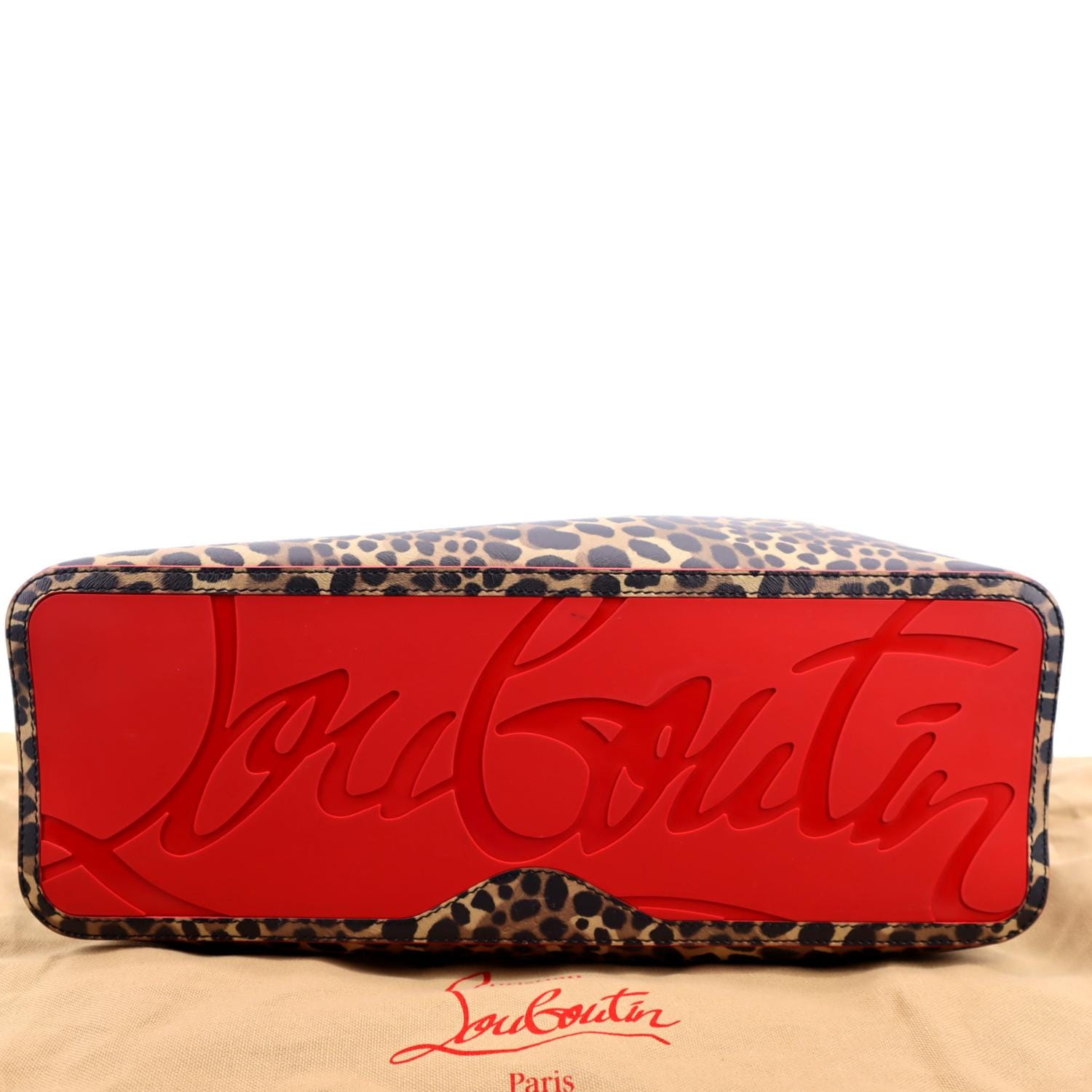 CHRISTIAN LOUBOUTIN LEOPARD CABATA TOTE ♥️ 