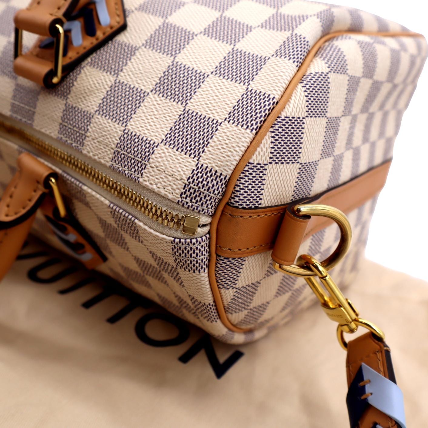 Louis Vuitton Damier Azur Speedy Bandouliere 30, Louis Vuitton Handbags