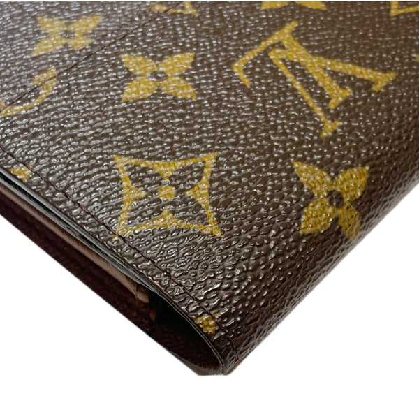 LOUIS VUITTON Sarah Vintage Monogram Canvas Wallet Brown