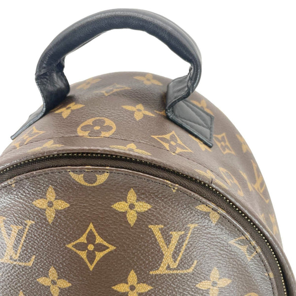 LOUIS VUITTON Palm Springs PM Monogram Canvas Backpack Brown