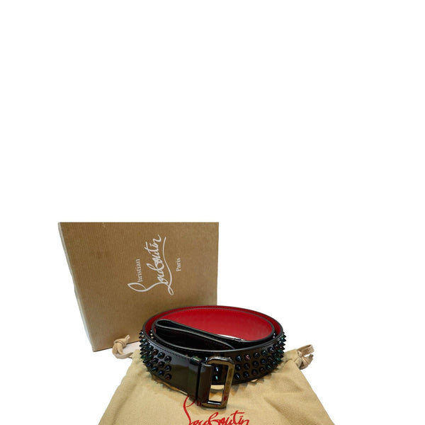 Christian Louboutin Loubi Spiked Belt