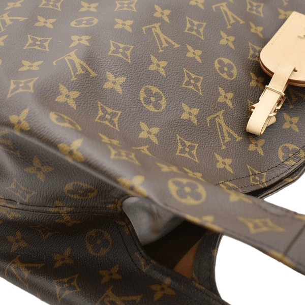 LOUIS VUITTON Atlantis GM Monogram Canvas Shoulder Bag Brown