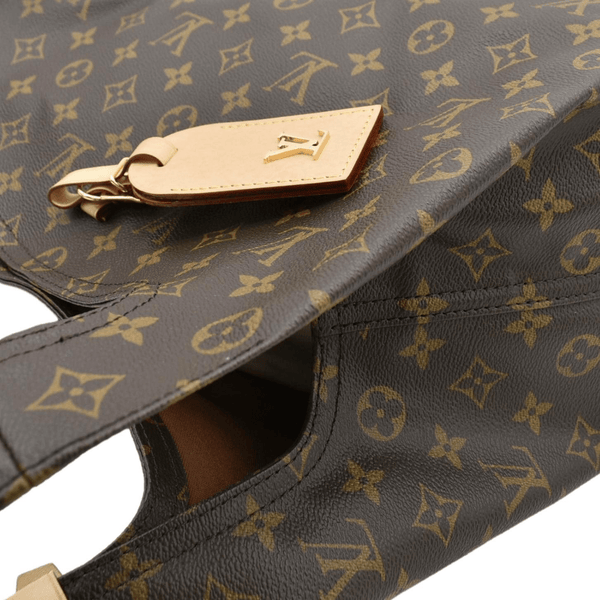 LOUIS VUITTON Atlantis GM Monogram Canvas Shoulder Bag Brown