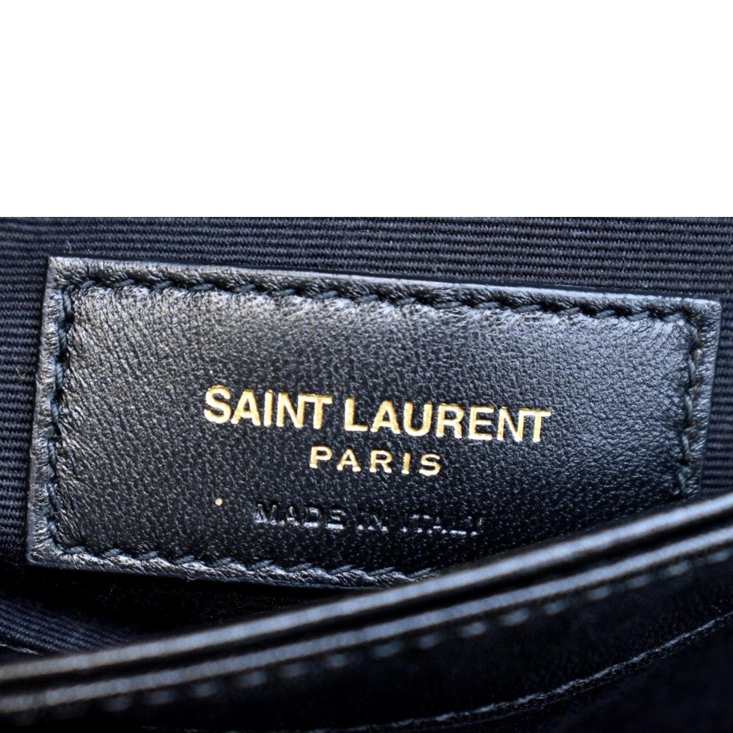 Saint Laurent Toy Loulou Bag in Safran, Yellow. Size all.