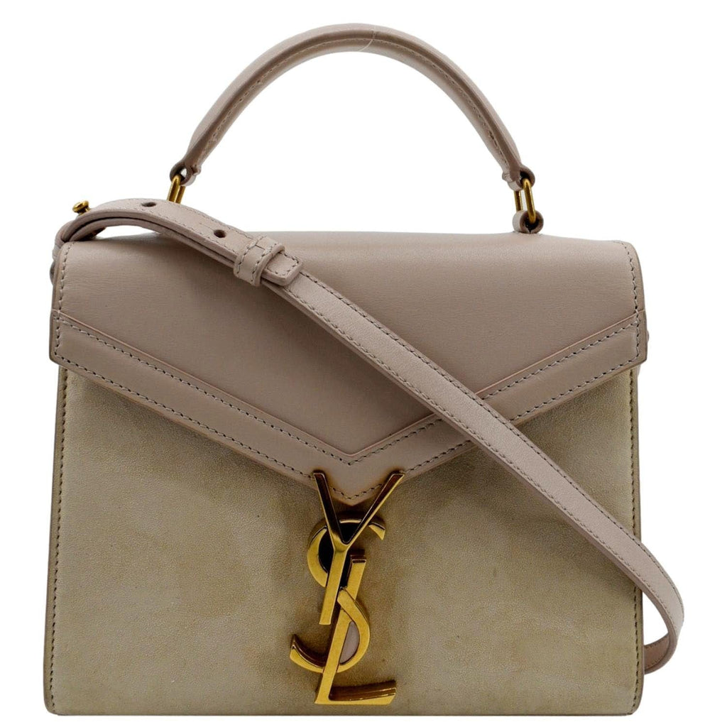 Yves Saint Laurent Cassandra Mini Leather Shoulder Bag