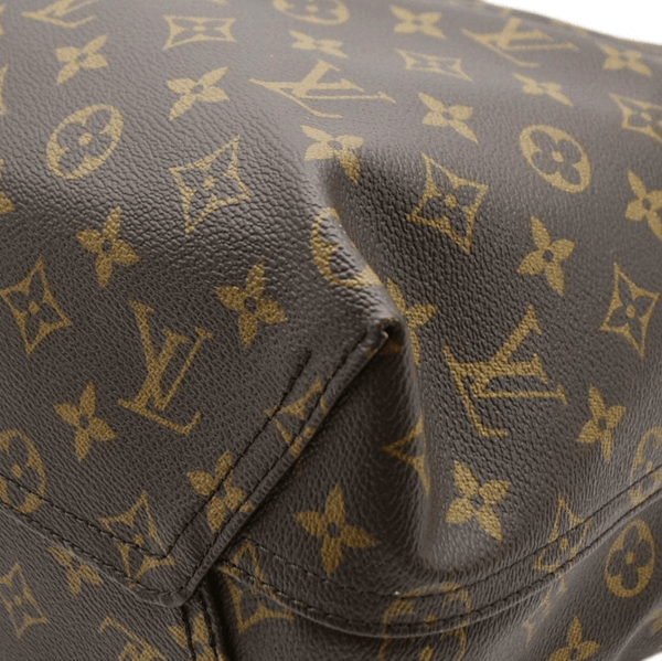 LOUIS VUITTON Atlantis GM Monogram Canvas Shoulder Bag Brown