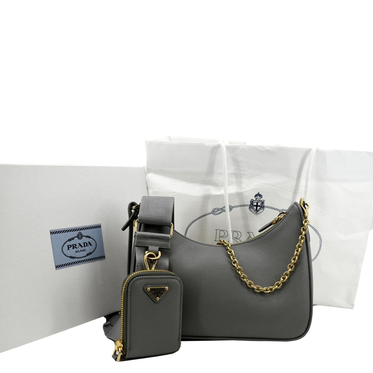 Prada Re-Edition 2005 Saffiano Leather Shoulder Bag