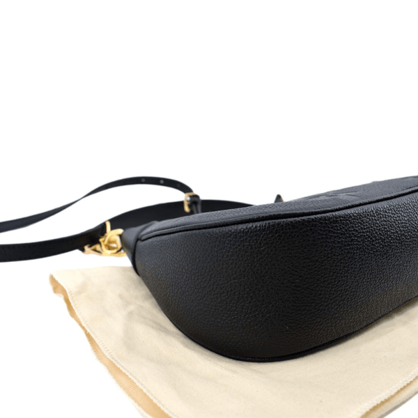 LOUIS VUITTON Bagatelle Monogram Empreinte Shoulder Bag Black