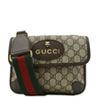 GUCCI Neo Small GG Supreme Canvas Crossbody Bag Beige 501050