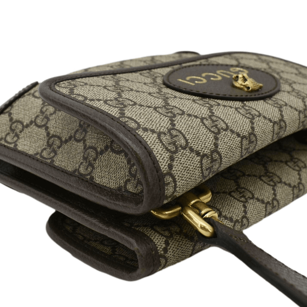 GUCCI Neo Small GG Supreme Canvas Crossbody Bag Beige 501050