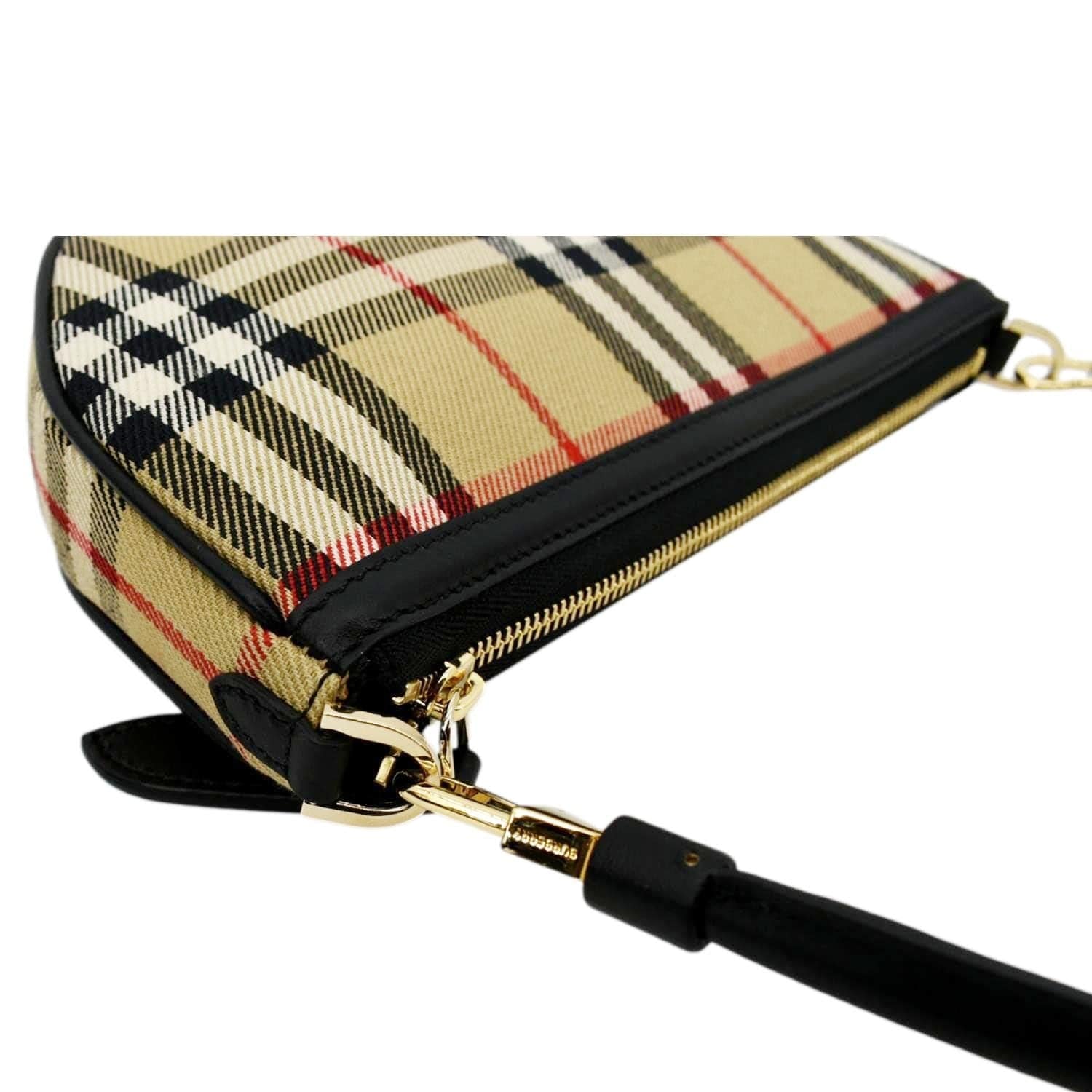 Olympia cloth handbag Burberry Brown in Cloth - 27826200