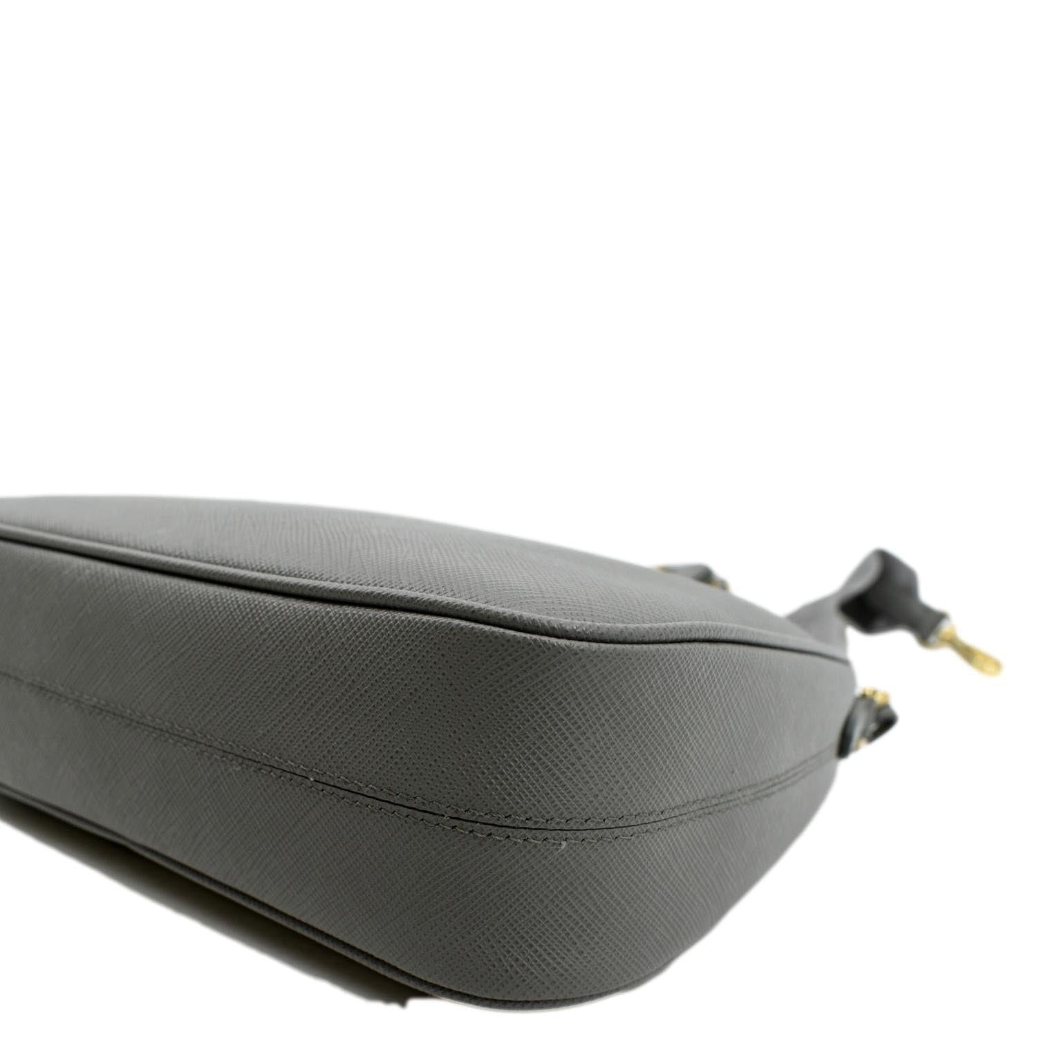 Prada Re-Edition 2005 Saffiano Leather Bag (Grey) – The Luxury Shopper