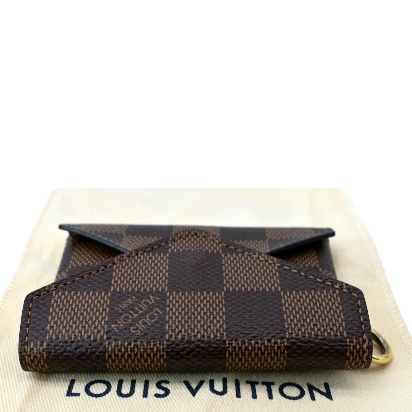Kirigami leather clutch bag Louis Vuitton Brown in Leather - 30047347
