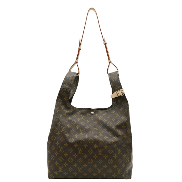 LOUIS VUITTON Atlantis GM Monogram Canvas Shoulder Bag Brown